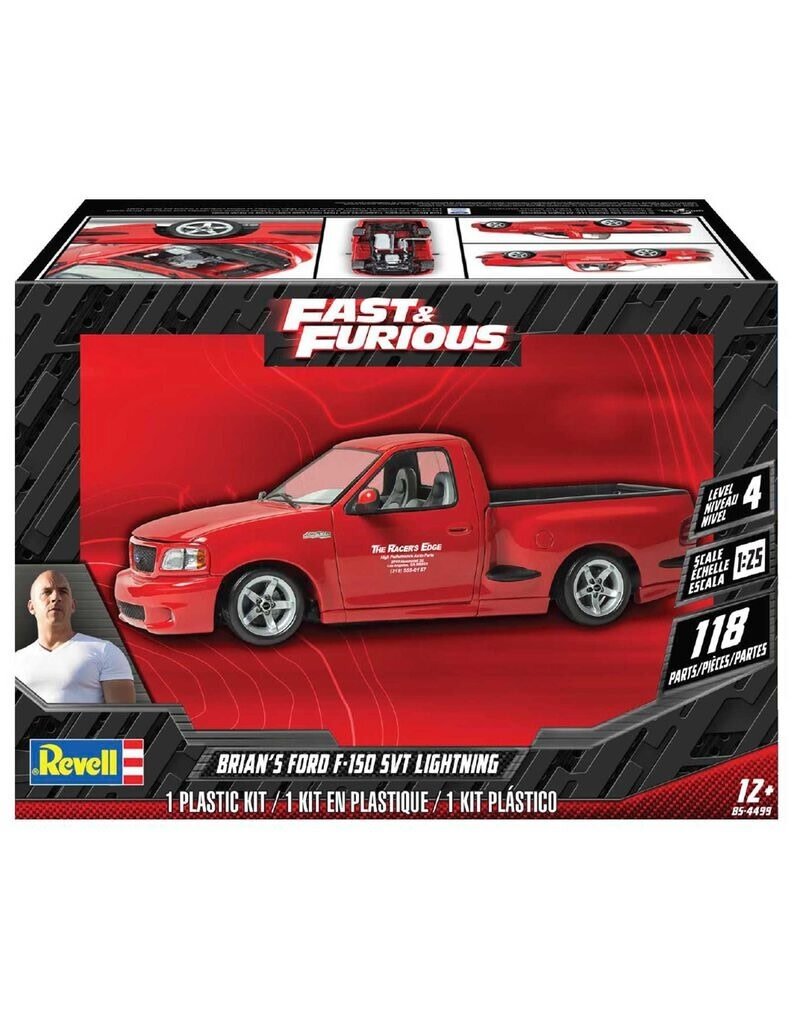 REVELL RMX854499 1/25 FAST AND FURIOUS F-150 SVT LIGHTNING