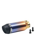 HOT RACING HRALPC300P14 1/4 SCALE RCT TITANIUM PIPE FOR LOSI PROMOTO MX