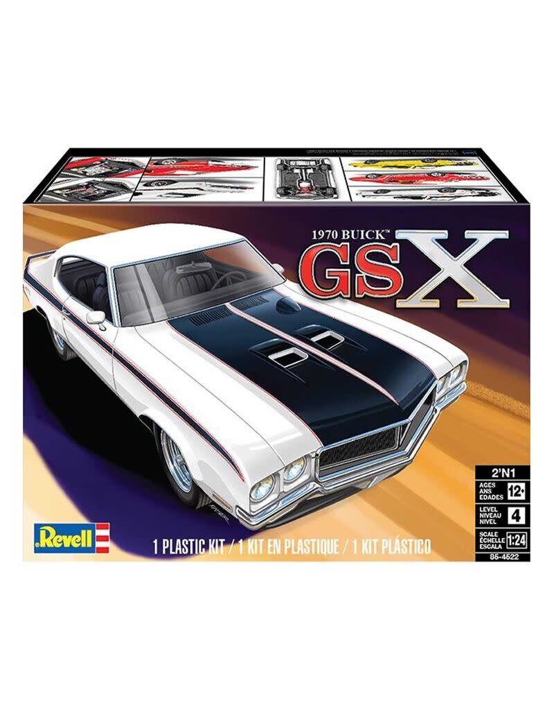 REVELL RMX854522 1/24 1970 BUICK GSX 2 IN 1