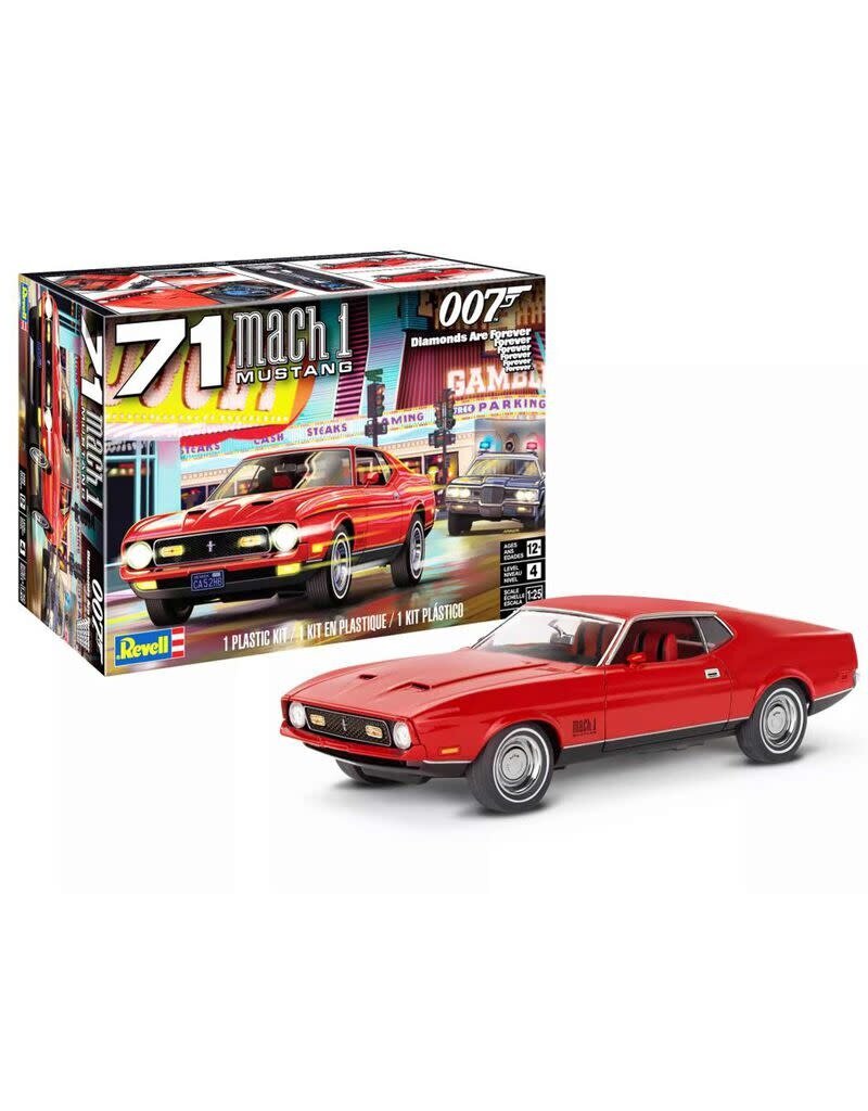 REVELL RMX14555 1/25 1971 FORD MUSTANG MACH 1 429 JAMES BOND