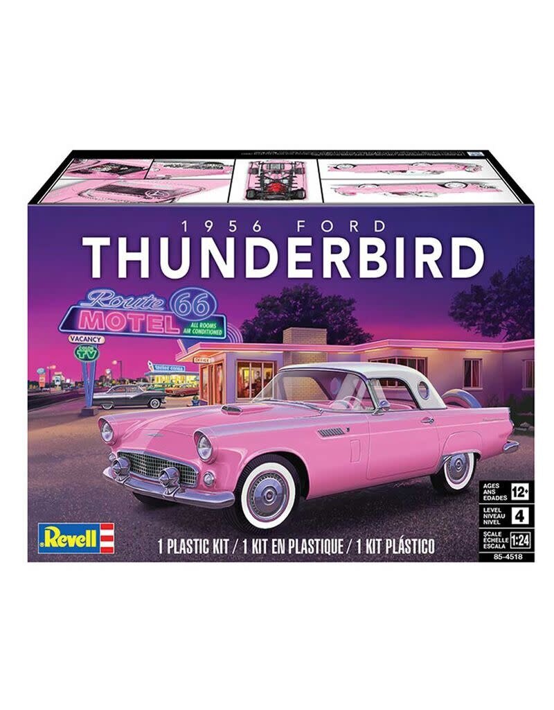 REVELL RMX854518 1/24 1956 FORD THUNDERBIRD PLASTIC MODEL KIT