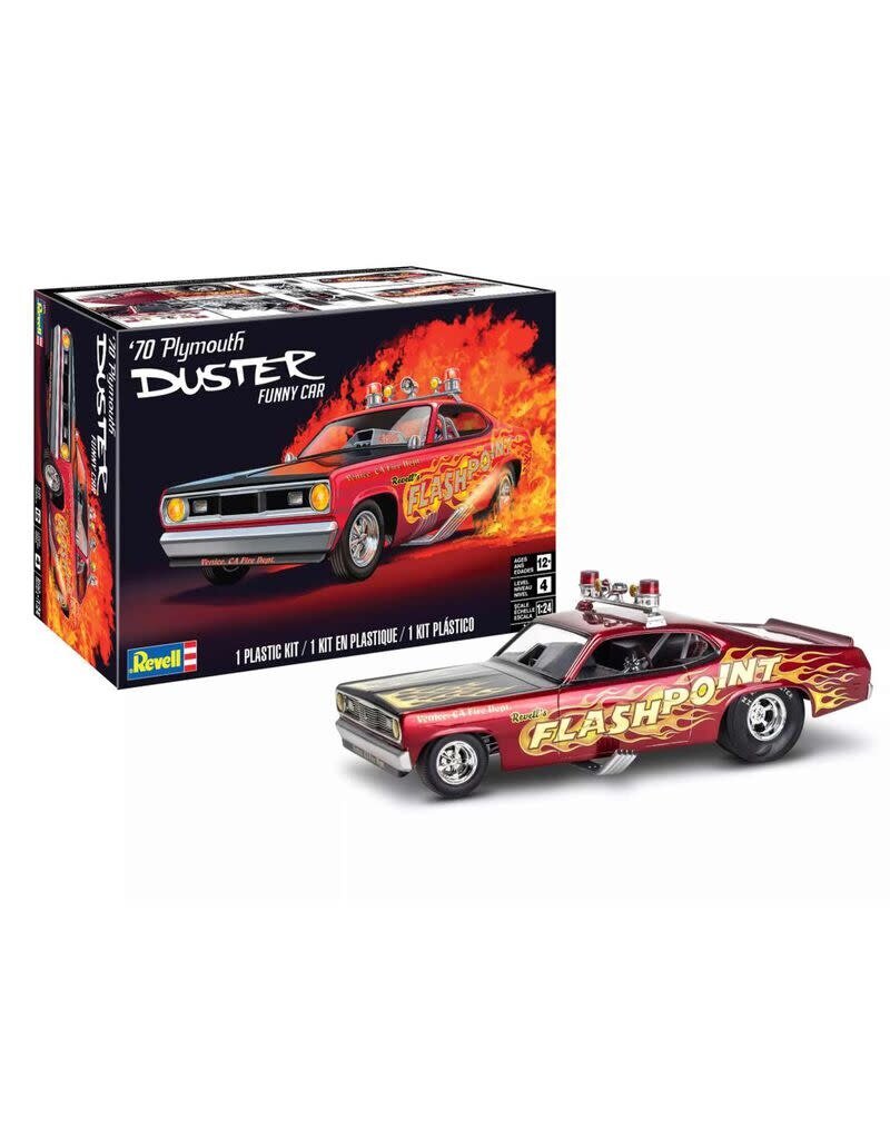 REVELL RMX14528 1/24 1970 PLYMOUTH DUSTER FUNNY CAR