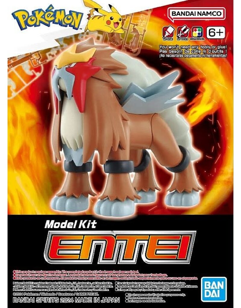 BANDAI BAS2730239 ENTEI "POKEMON", BANDAI HOBBY POKEMON MODEL KIT