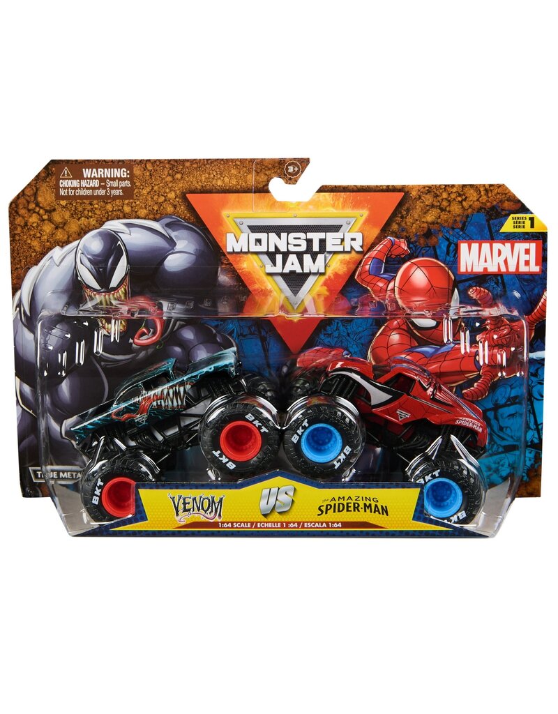 MONSTER JAM SPNM6070555/20148090 1/64 MONSTER JAM VENOM VS THE AMAZING SPIDER-MAN
