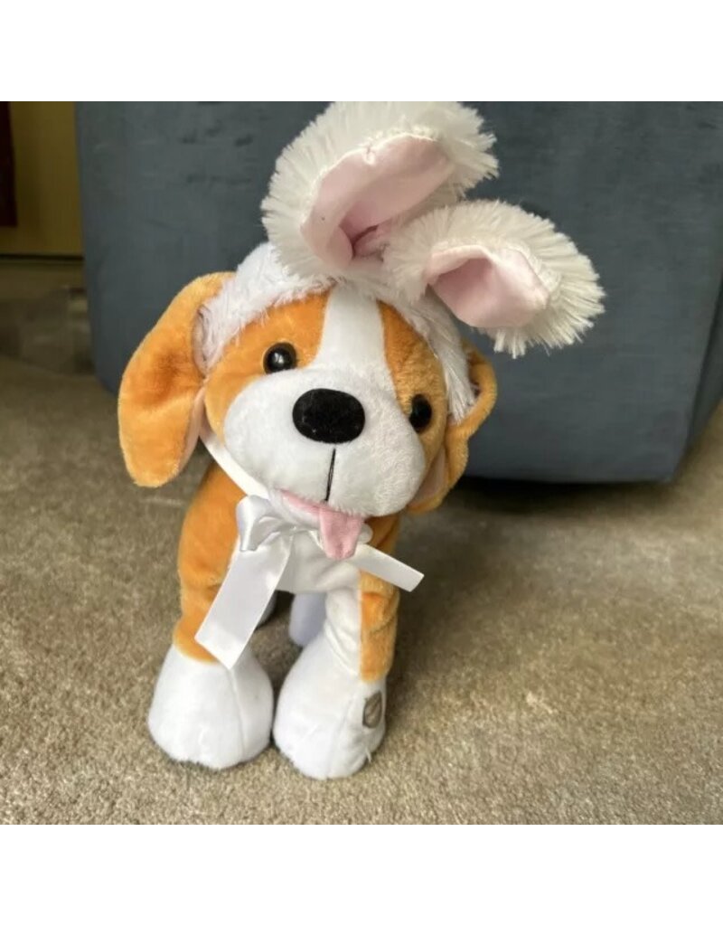 MT ORANGE EASTER PUPPY PLUSH