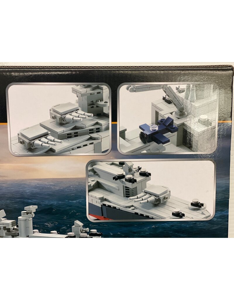 OXFORD IMX38225 USS INDIANAPOLIS BATTLESHIP 930PCS