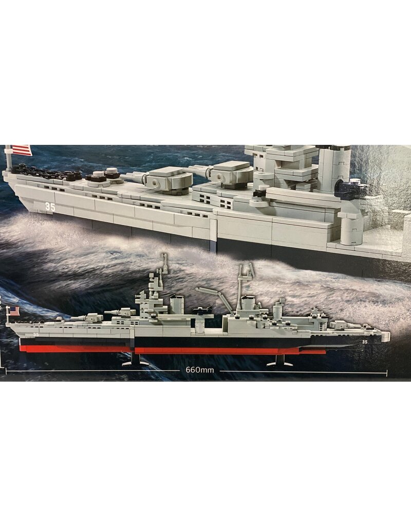OXFORD IMX38225 USS INDIANAPOLIS BATTLESHIP 930PCS