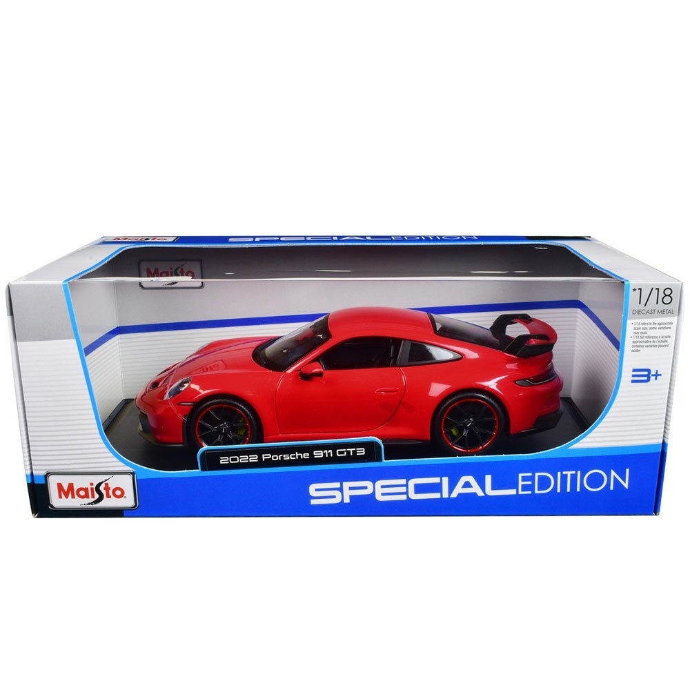 MAISTO 31458 1/18SCALE DIE CAST PORSCHE 911 GT3 - My Tobbies