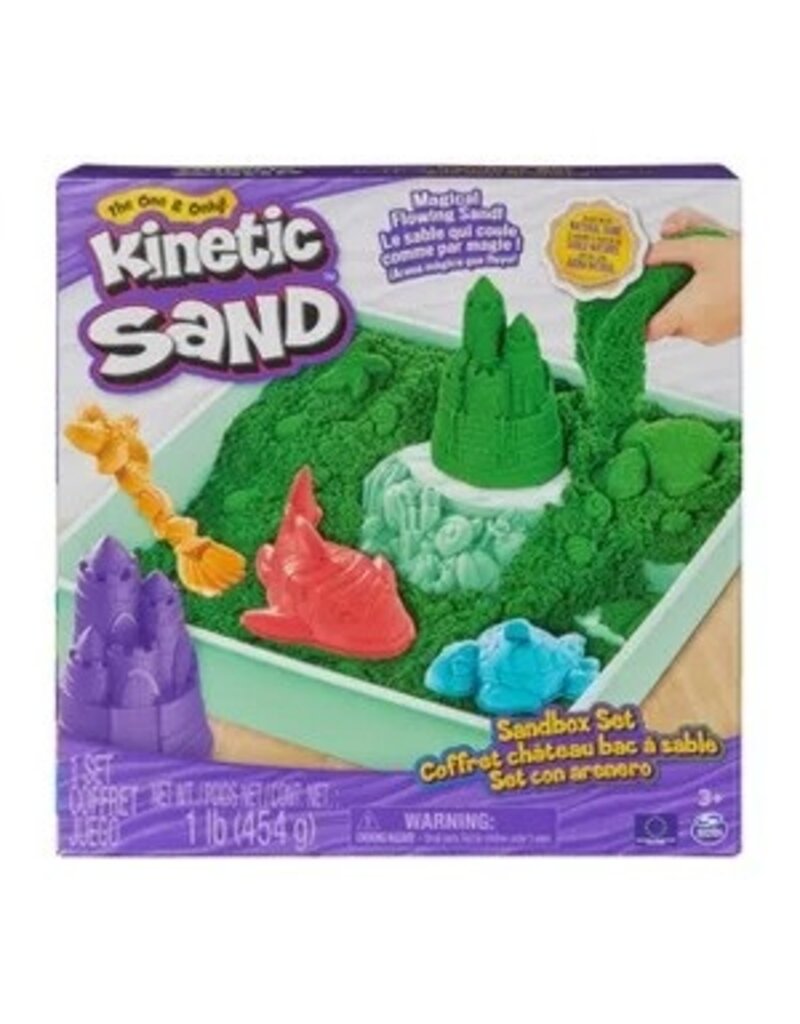 KINETIC SAND SPNM6067800/20146487 KINETIC SAND SANDBOX SET GREEN