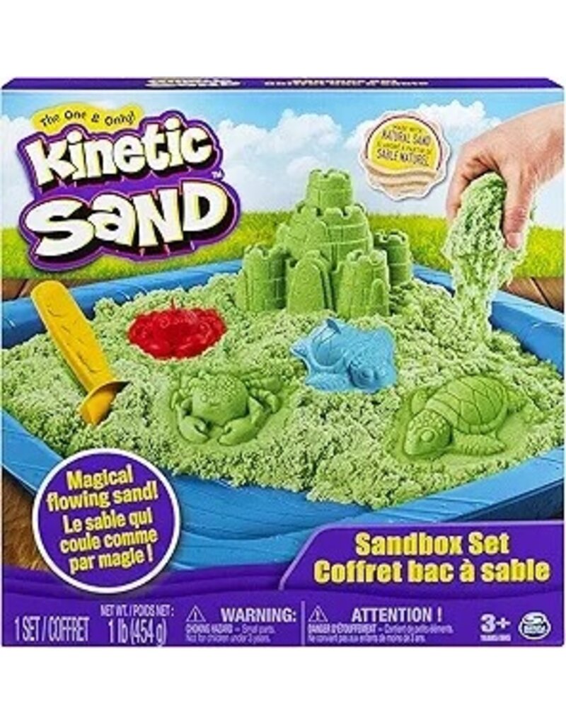 KINETIC SAND SPNM6067800/20146487 KINETIC SAND SANDBOX SET GREEN