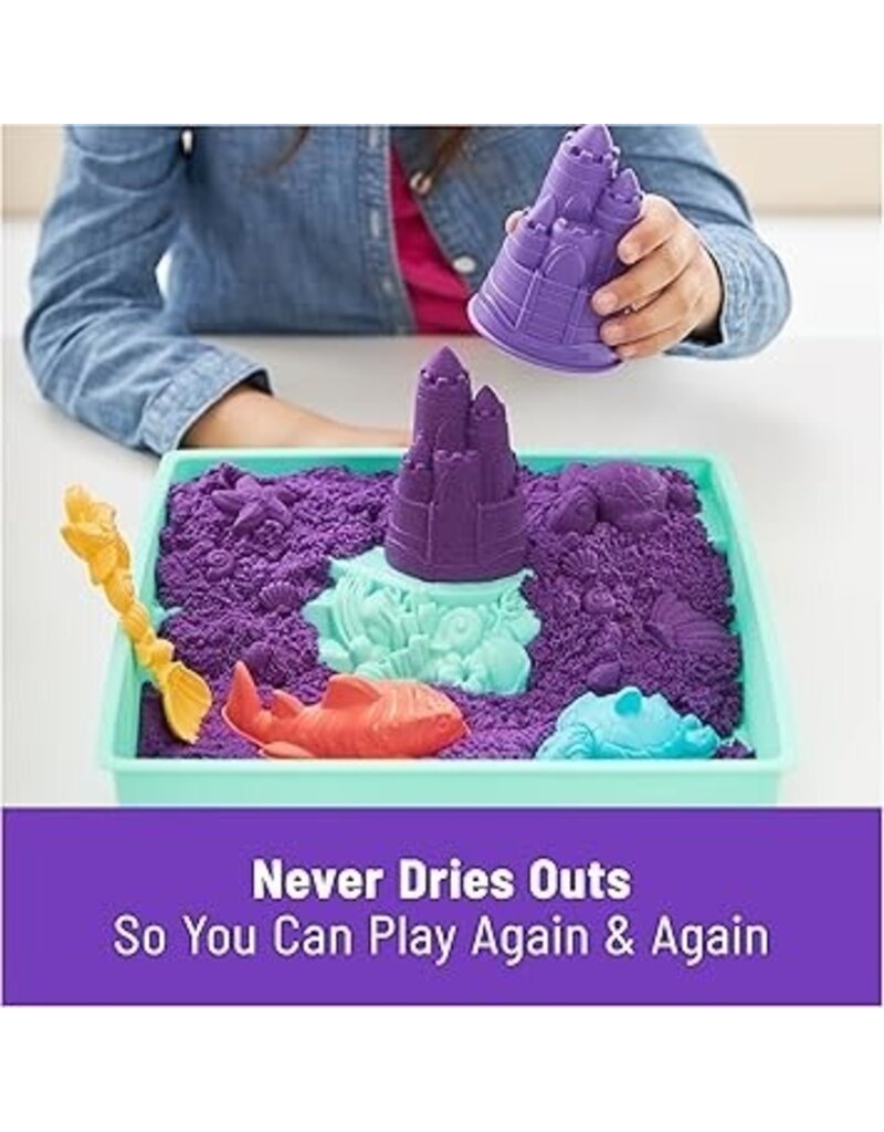 KINETIC SAND SPNM6067800/20143456 KINETIC SAND SANDBOX SET: PURPLE