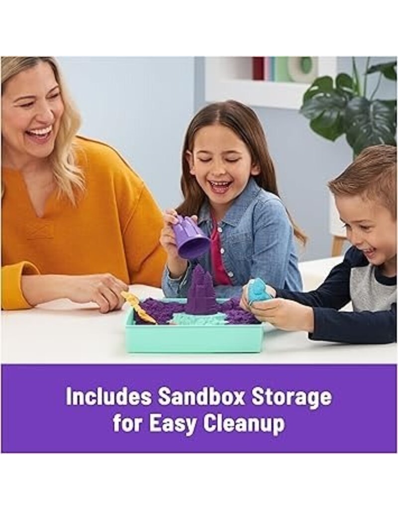 KINETIC SAND SPNM6067800/20143456 KINETIC SAND SANDBOX SET: PURPLE