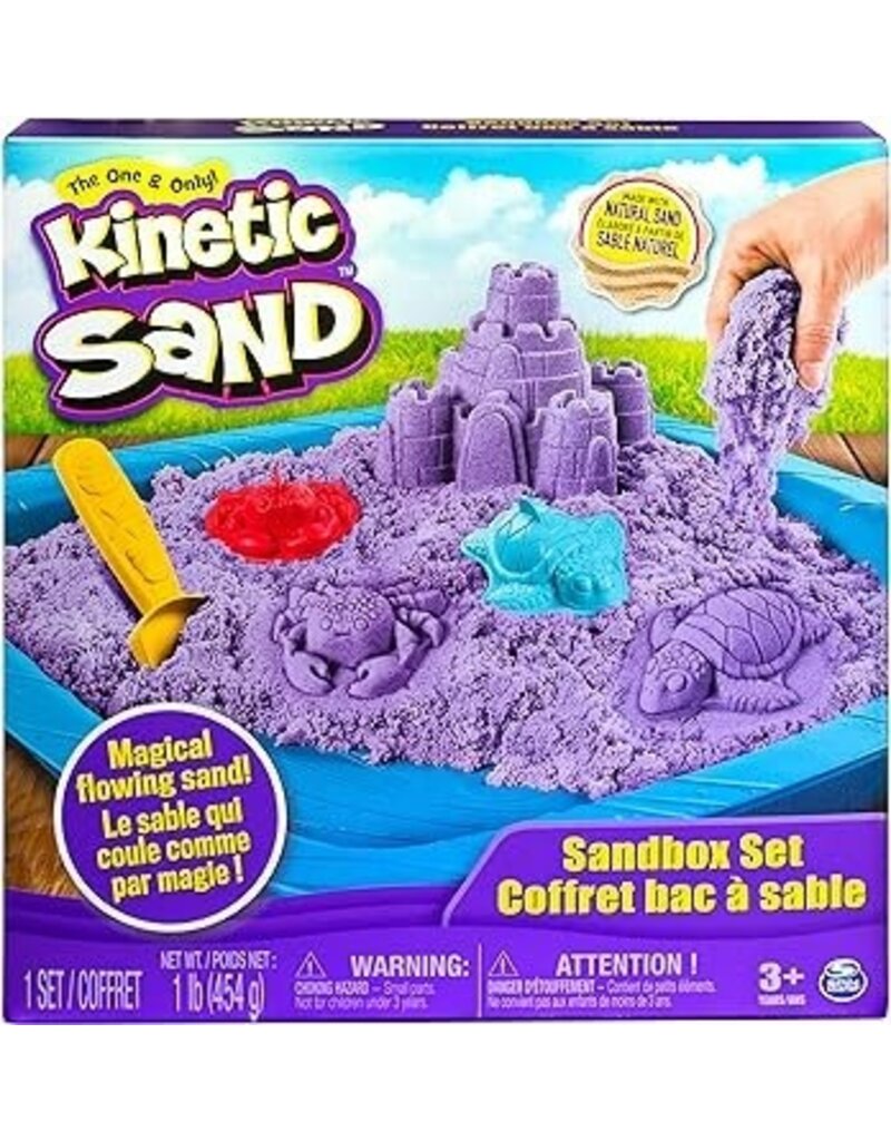KINETIC SAND SPNM6067800/20146488 KINETIC SAND SANDBOX SET PURPLE