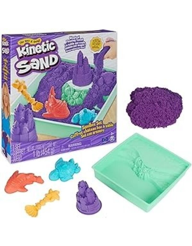 KINETIC SAND SPNM6067800/20146488 KINETIC SAND SANDBOX SET PURPLE