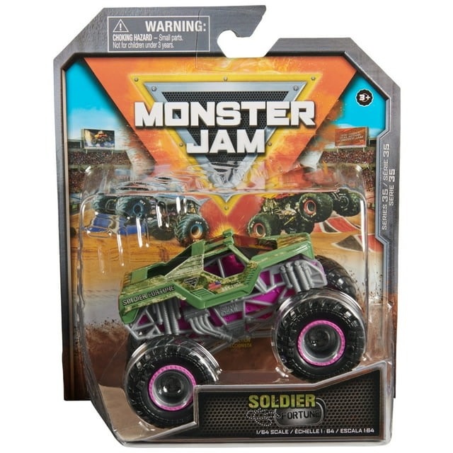SPNM6044941/20145466 1/64 MONSTER JAM SOLDER OF FORTUNE