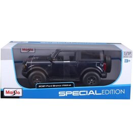 MAISTO MAISTO 31456 1/18 SCALE DIE CAST 2021 FORD BRONCO WIDETRACK