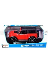 MAISTO MAISTO 31456 1/18 SCALE DIE CAST 2021 FORD BRONCO WIDETRACK