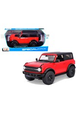 MAISTO MAISTO 31456 1/18 SCALE DIE CAST 2021 FORD BRONCO WIDETRACK