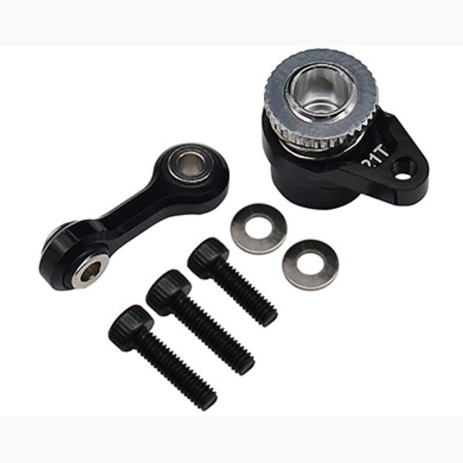 HRAGRM48SH21T ALUMINUM SERVO SAVER FOR SAVOX SH0265MG SERVO FOR ARRMA GROM