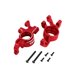 TRAXXAS TRA7836-RED STEERING BLOCKS ALUM RED