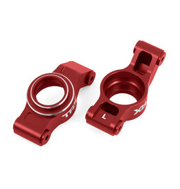 TRAXXAS TRA7852-RED STUB AXLE CARRIERS ALUM RED L/R