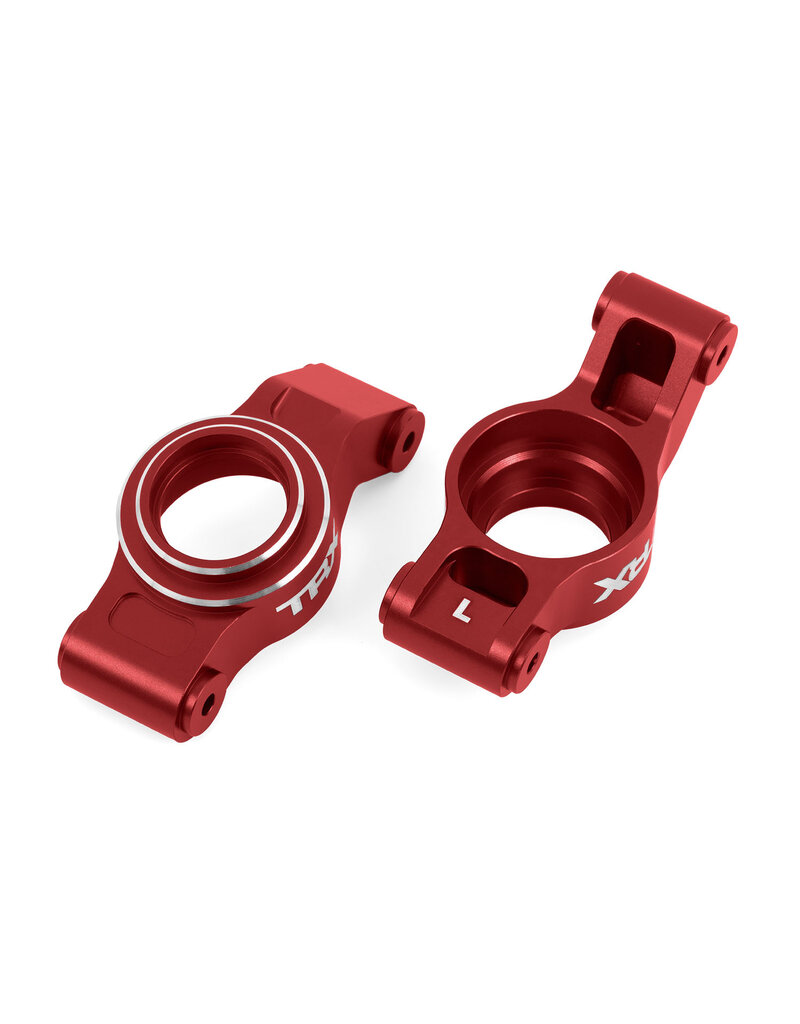 TRAXXAS TRA7852-RED STUB AXLE CARRIERS ALUM RED L/R