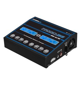 PROTEK RC PTK-8523 "PRODIGY 66 DUO AC/DC" LIHV/LIPO BATTERY BALANCE CHARGER (6S/6A/50W X2)