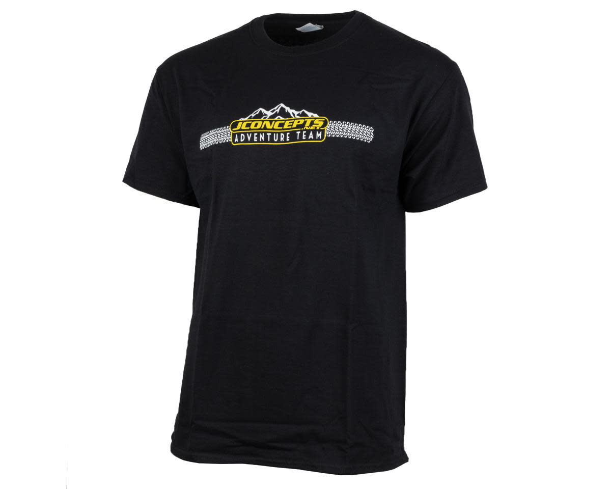 JCO2722XL "ADVENTURE" T-SHIRT (BLACK) (XL)