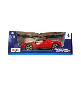 MAISTO MAISTO 31724 1/18 SCALE DIE CAST FERRARI 296 GTB