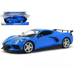 MAISTO MAISTO 31455 1/18 SCALE DIE CAST 2020CHEVROLET CORVETTE STINGRAY COUPE
