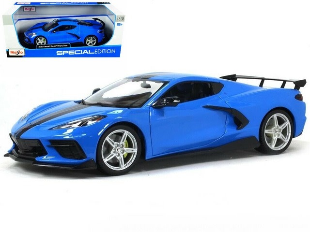 MAISTO 31455 1/18 SCALE DIE CAST 2020CHEVROLET CORVETTE STINGRAY COUPE