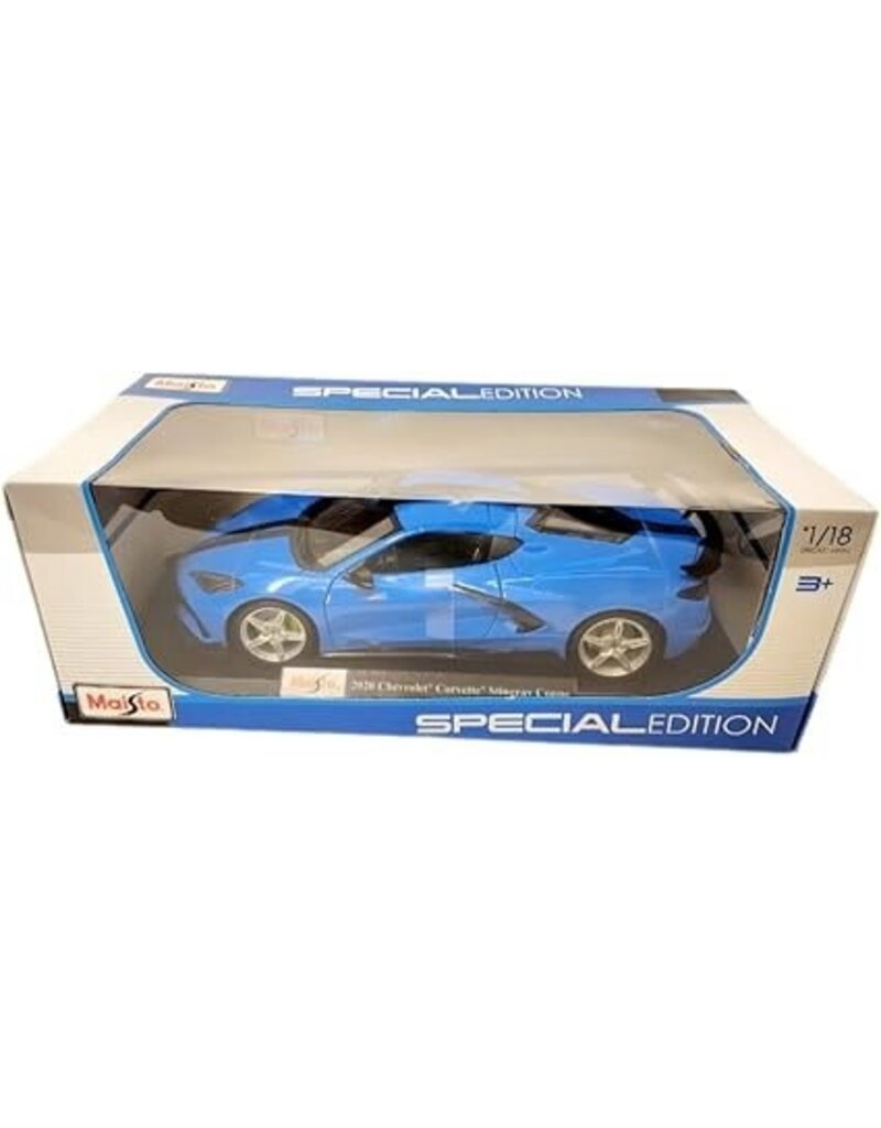 MAISTO MAISTO 31455 1/18 SCALE DIE CAST 2020CHEVROLET CORVETTE STINGRAY COUPE