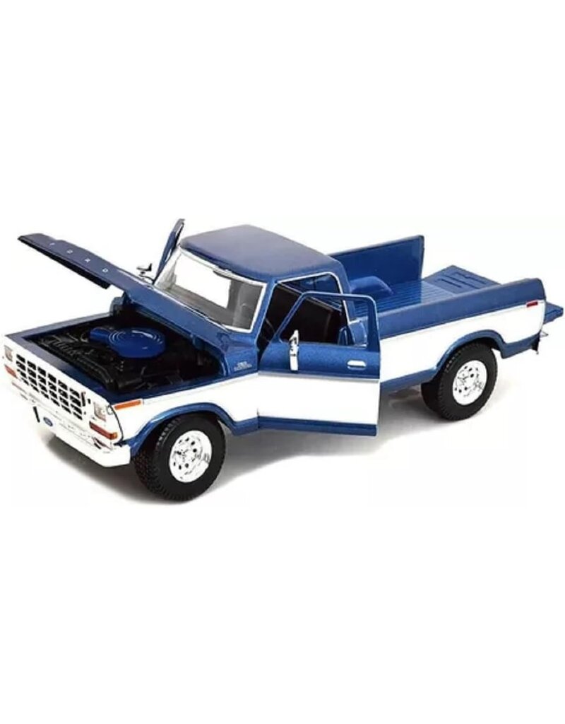 MAISTO MAISTO 31462 S.E. 1/18 SCALE DIECAST 1979 FORD F150 PICK-UP: BLUE