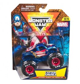MONSTER JAM SPNM6069960/20146856 1/64 MONSTER JAM CAPTAIN AMERICA