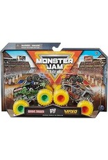 MONSTER JAM SPNM6064128/20144317 1/64 MONSTER JAM GRAVE DIGGER VS MAX-D