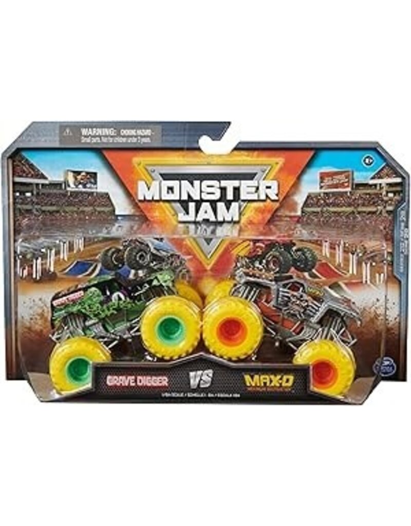 MONSTER JAM SPNM6064128/20144317 1/64 MONSTER JAM GRAVE DIGGER VS MAX-D