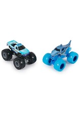 MONSTER JAM SPNM6064128/20144319 1/64 MONSTER JAM MEGALODON VS HOOKED