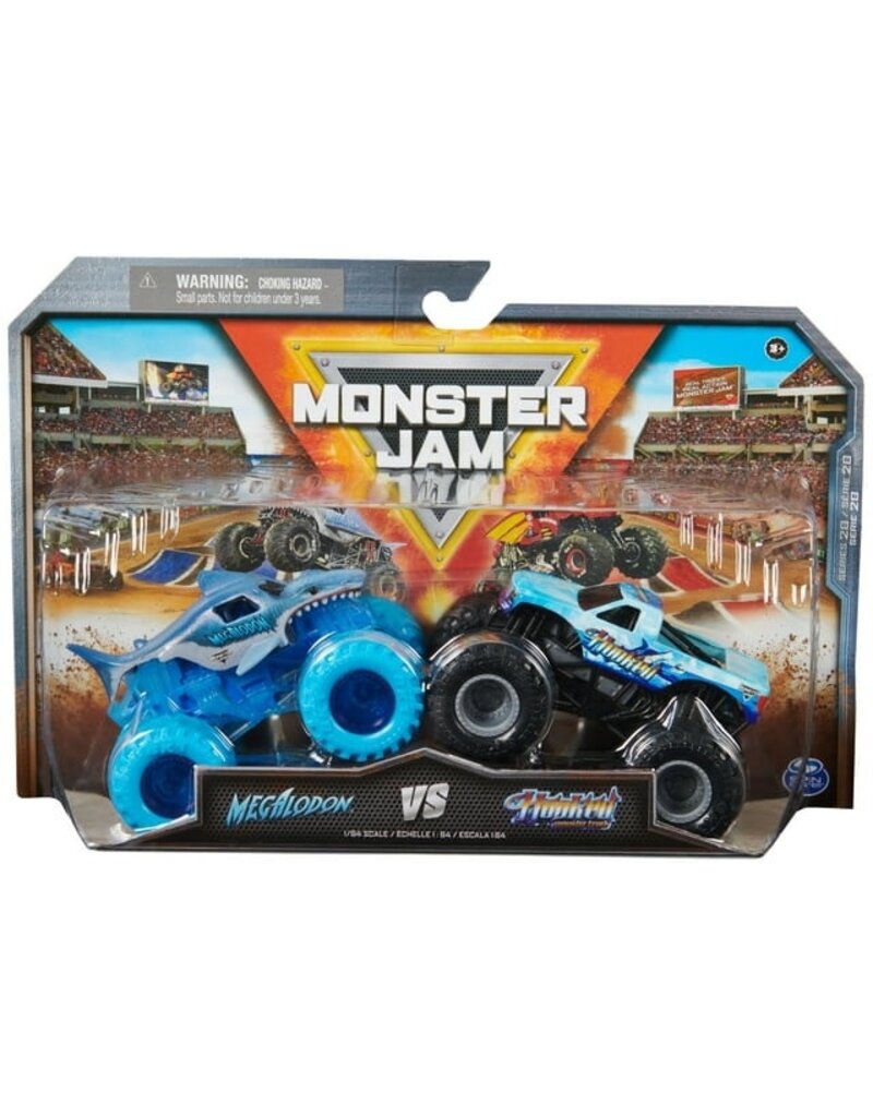 MONSTER JAM SPNM6064128/20144319 1/64 MONSTER JAM MEGALODON VS HOOKED