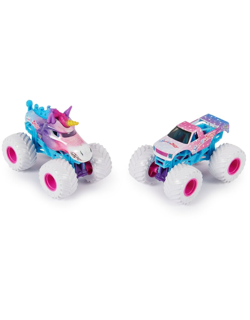 MONSTER JAM SPNM6064128/20144320 1/64 MONSTER JAM SPARKLE SMASH VS SPARKLE SMASH