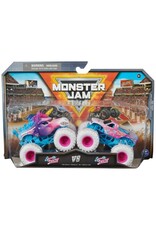MONSTER JAM SPNM6064128/20144320 1/64 MONSTER JAM SPARKLE SMASH VS SPARKLE SMASH