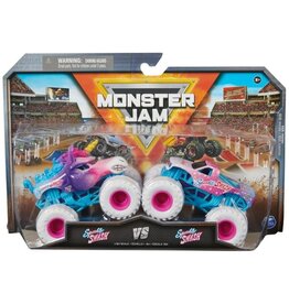 MONSTER JAM SPNM6064128/20144320 1/64 MONSTER JAM SPARKLE SMASH VS SPARKLE SMASH