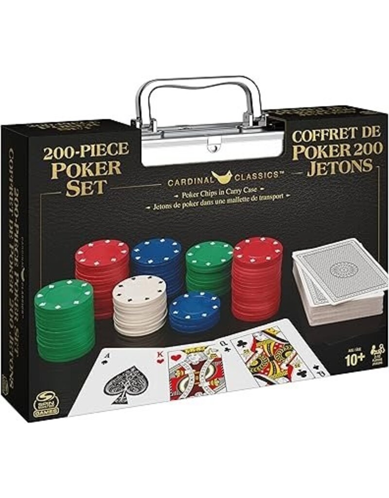 CARDINAL SPNM6062197/20133724 CARDINAL CLASSICS 200 PIECE POKER SET