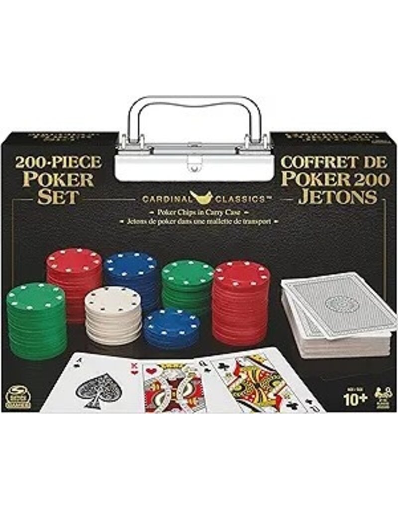 CARDINAL SPNM6062197/20133724 CARDINAL CLASSICS 200 PIECE POKER SET
