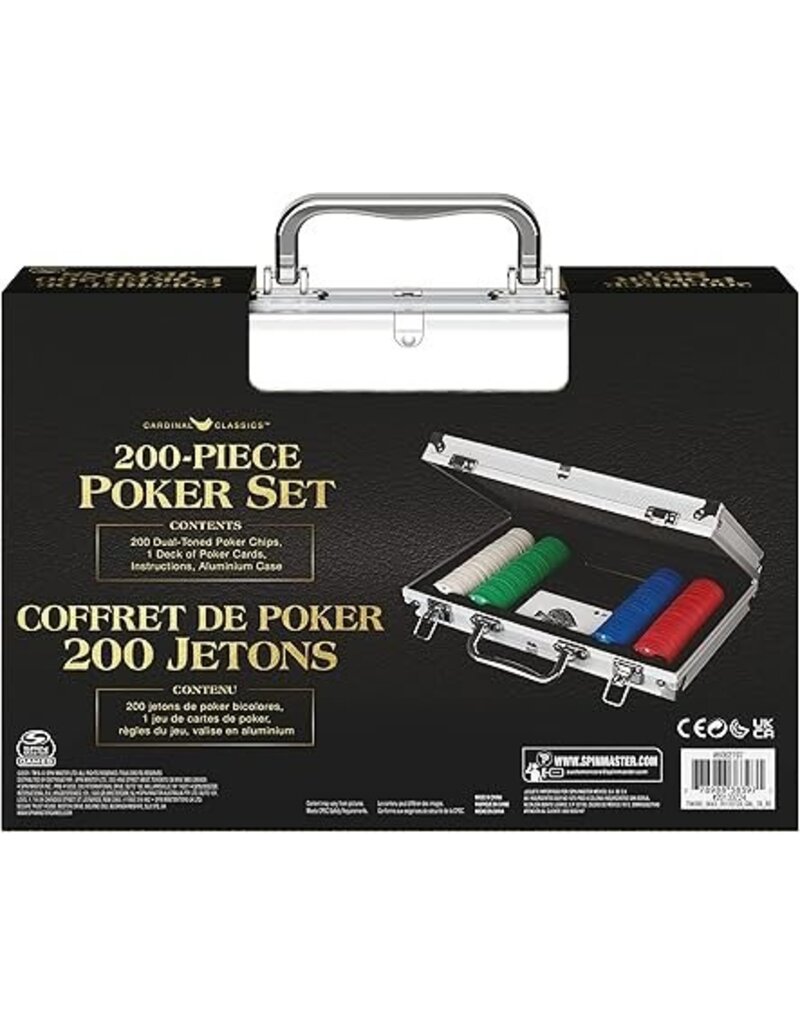 CARDINAL SPNM6062197/20133724 CARDINAL CLASSICS 200 PIECE POKER SET