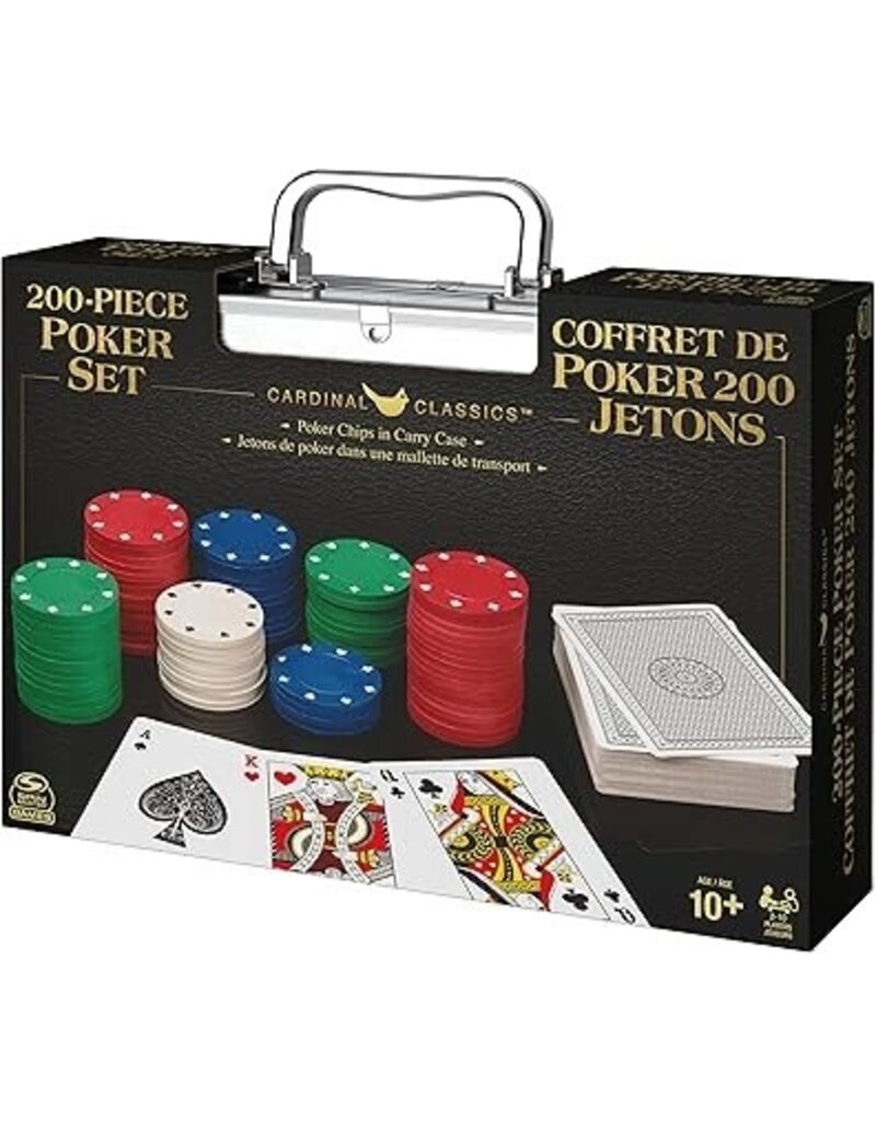 CARDINAL SPNM6062197/20133724 CARDINAL CLASSICS 200 PIECE POKER SET