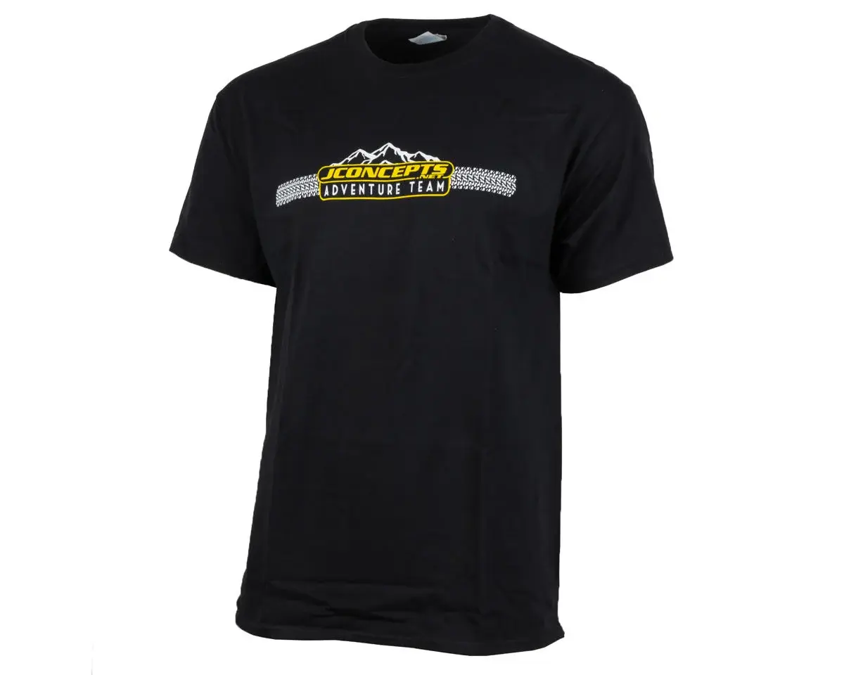 JCO2722M JCONCEPTS ADVENTURE TEAM T-SHIRT BLACK MEDIUM