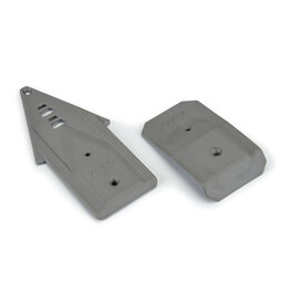 PROLINE RACING PRO639505 BASH ARMOR F/R SKID PLATES STONE GREY FOR ARRMA 3S VEHICLES