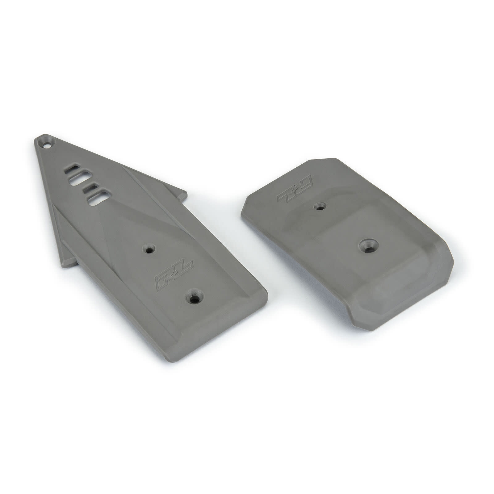 PRO639505 BASH ARMOR F/R SKID PLATES STONE GREY FOR ARRMA 3S VEHICLES
