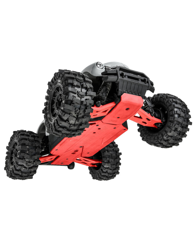 PROLINE RACING PRO639607 BASH ARMOR CHASSIS PROTECTOR RED FOR ARRMA 3S SHORT WHEELBASE
