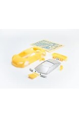 JOMUREMA JOM280355 JR-GT01 MINI-Z MR-03 HARD BODY SET (YELLOW) (98MM)